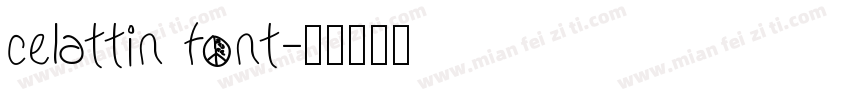 celattin font字体转换